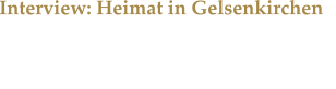 Interview: Heimat in Gelsenkirchen Hassan Talib Haji ist im Ruhrpott verwurzelt und hat dort seine groe Liebe, Schalke 04 gefunden.