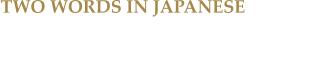 TWO WORDS IN JAPANESE Gemeinsam mit Bianca Stcker verffentlichte das Electronica-Projekt das Werk Ghost Kitchen.