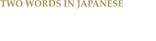 TWO WORDS IN JAPANESE Gemeinsam mit Bianca Stcker verffentlichte das Electronica-Projekt das Werk Ghost Kitchen.